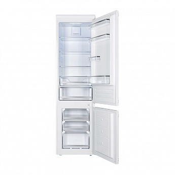 картинка Холодильник Maunfeld MBF177NFFW двухкамерный белый 